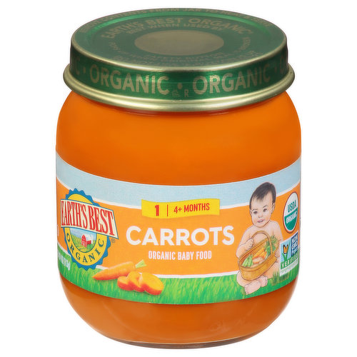 Earth Best Carrots Baby Food