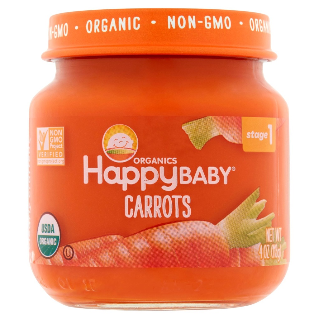 Happy Baby Carrots Food