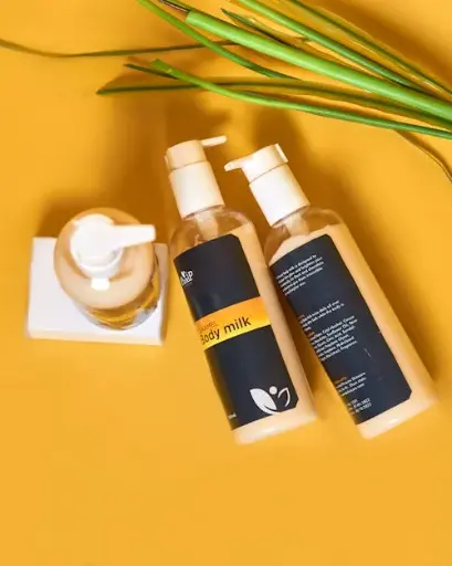 Vanilla cream topping body lotion