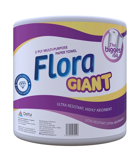 Floral Giant Paper Towel